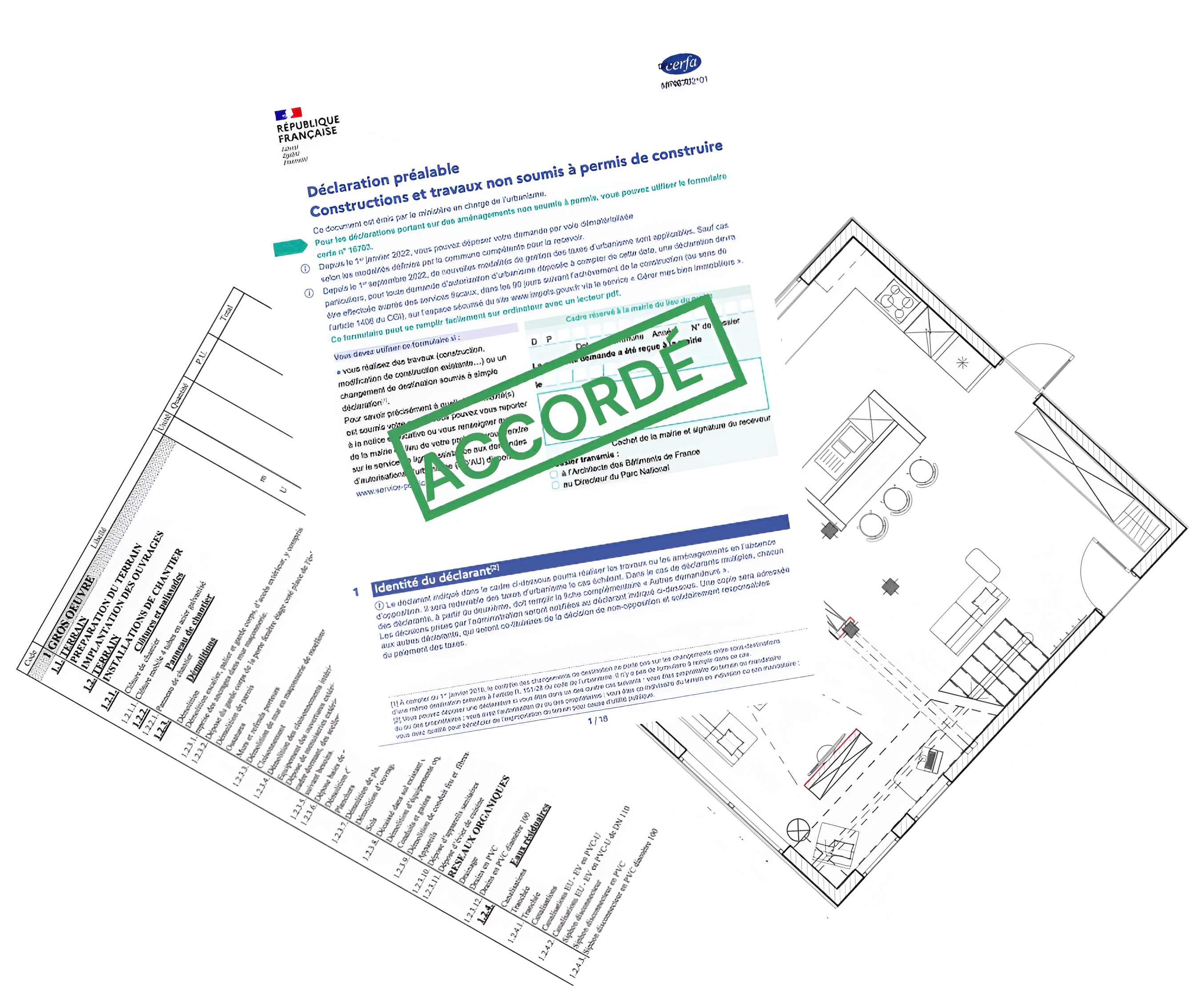 Documents permis de construire AMI Essentiel