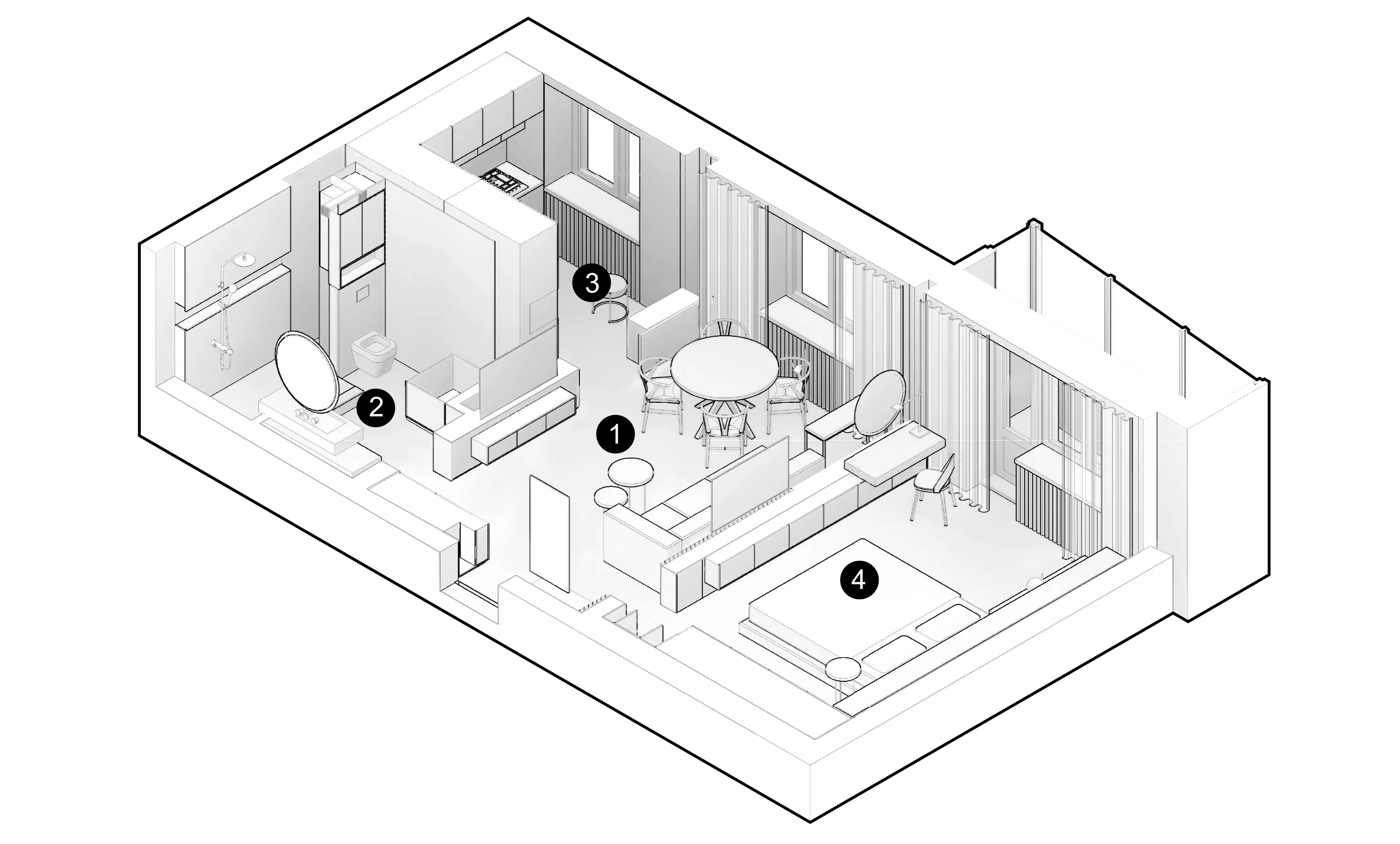 COCOONING SUITES Project